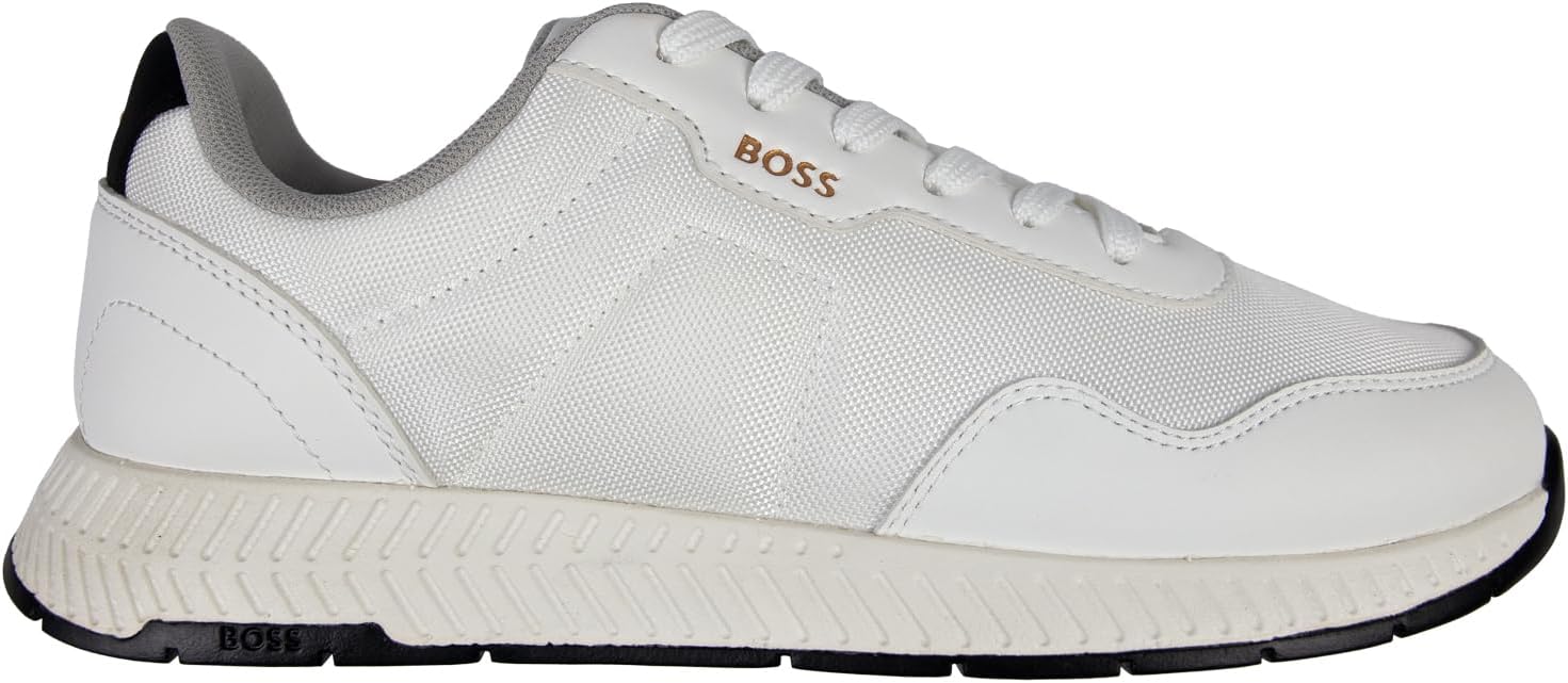 BOSS Мужские титановые беговые кроссовки, White100
BOSS Мужские титановые беговые кроссовки, White100