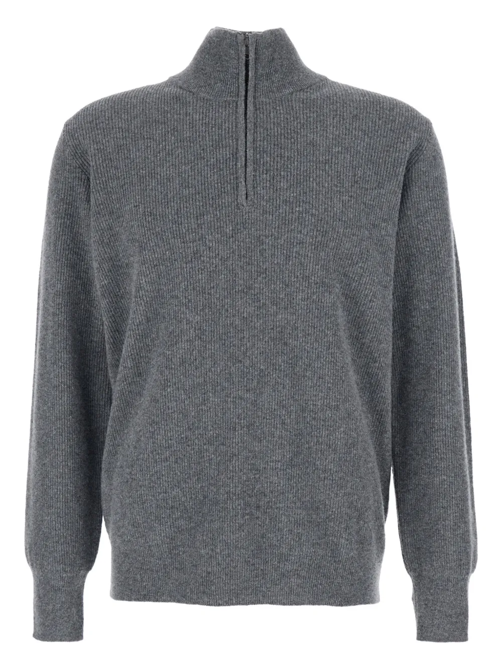 Свитер в рубчик с высоким воротником Roberto Collina, серый
Свитер в рубчик с высоким воротником Roberto Collina, серый