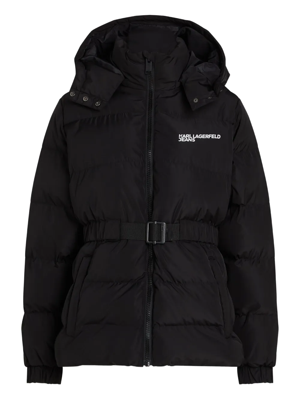 Пуховик с капюшоном и поясом Karl Lagerfeld Jeans, черный
Пуховик с капюшоном и поясом Karl Lagerfeld Jeans, черный