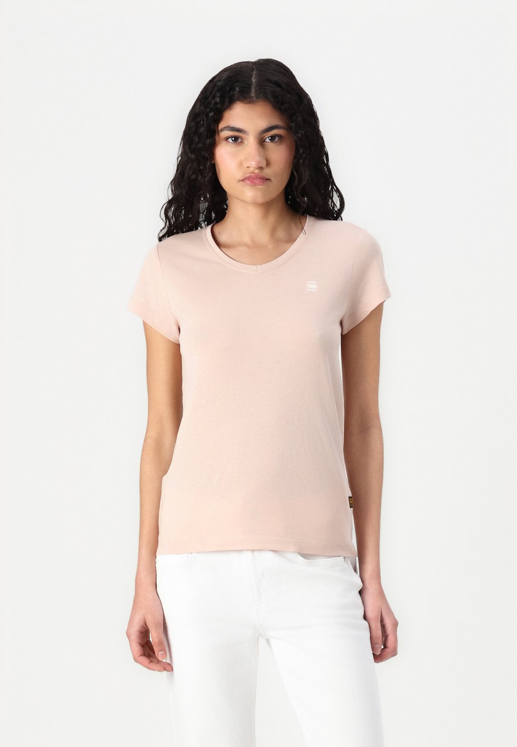 Базовая футболка EYBEN SLIM G-STAR, розовый 
Базовая футболка EYBEN SLIM G-STAR, розовый