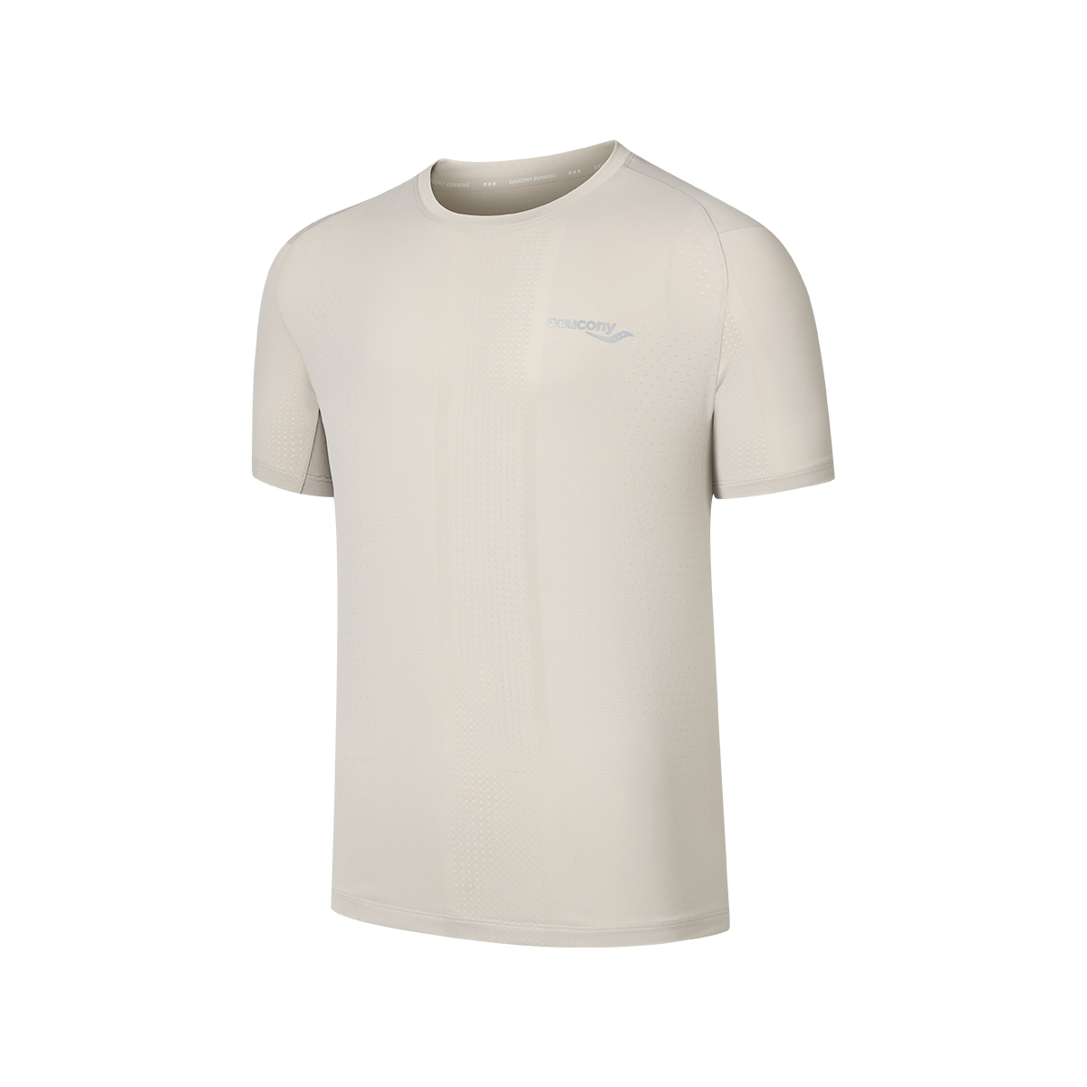 Футболка для бега мужская светлая Saucony, хаки
Футболка для бега мужская светлая Saucony, хаки