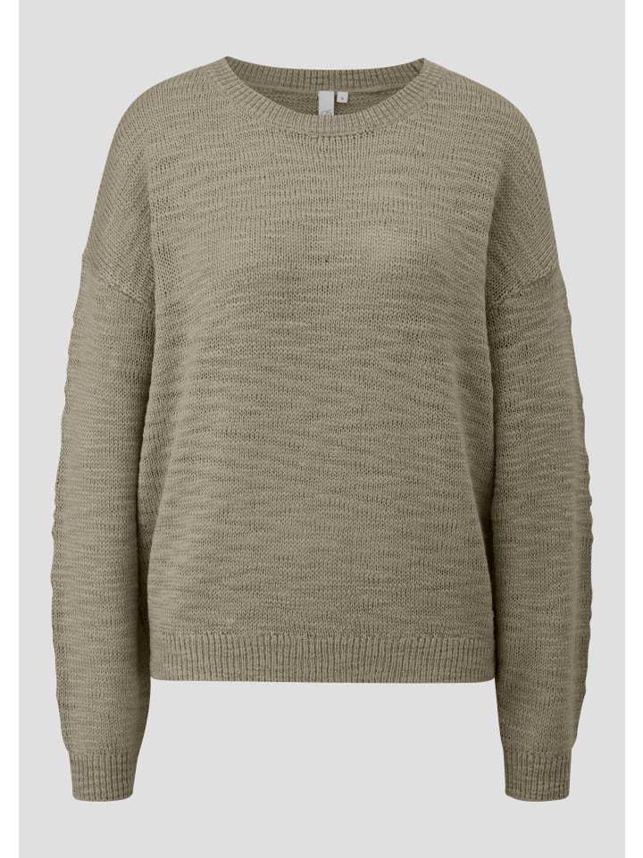 Свитер QS, оливковый
Свитер QS, оливковый