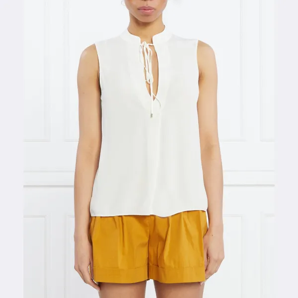 Топ стандартного кроя Patrizia Pepe, белый
Топ стандартного кроя Patrizia Pepe, белый