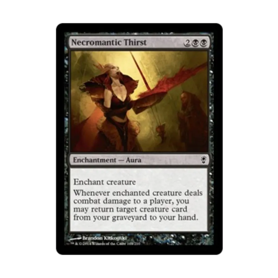 CCG Некромантическая жажда (С), MTG - Conspiracy
CCG Некромантическая жажда (С), MTG - Conspiracy