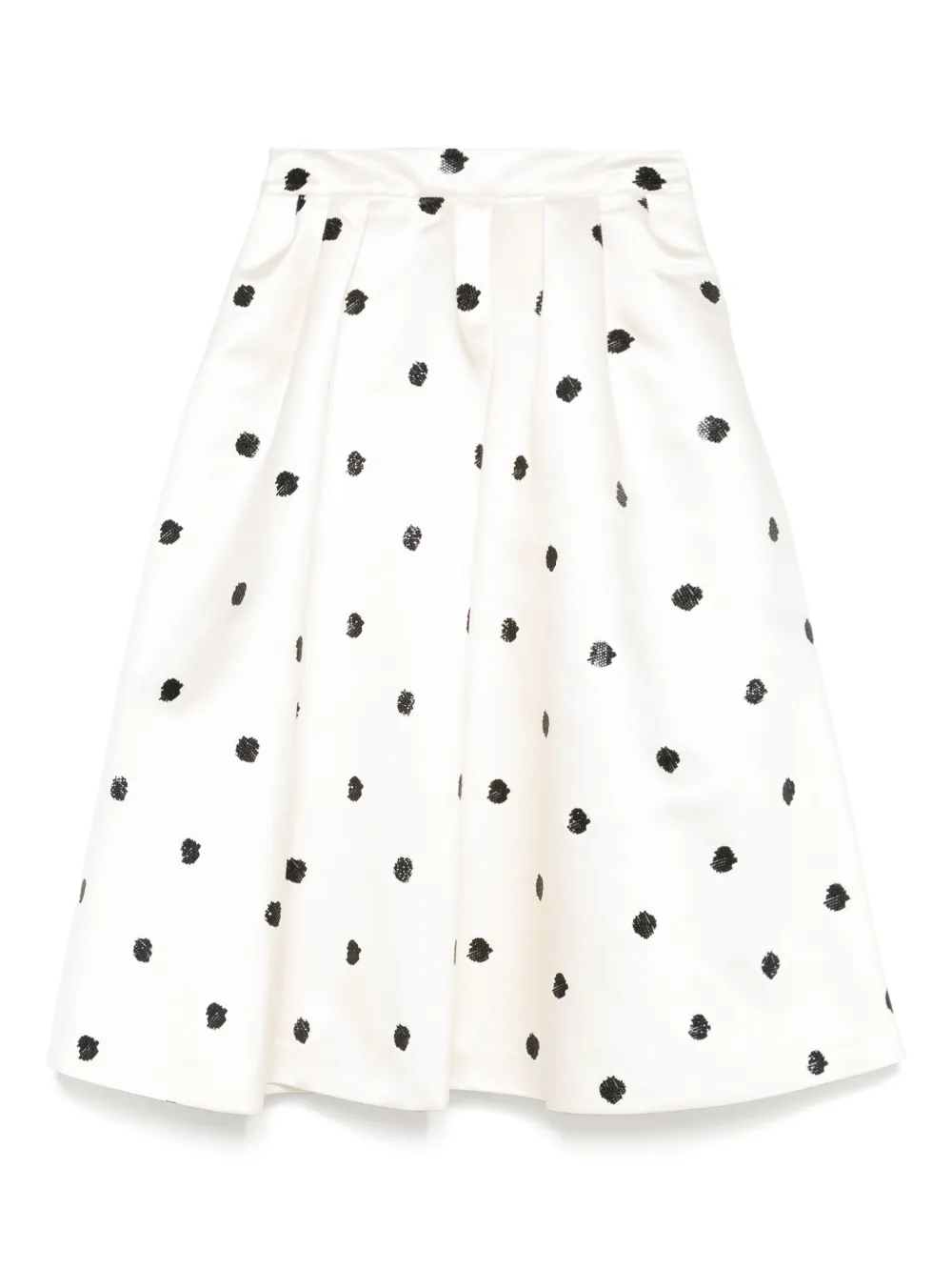 Юбка А-силуэта в горошек MARKGONG, белый
Юбка А-силуэта в горошек MARKGONG, белый