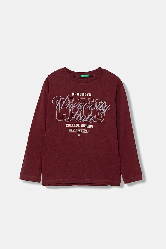 Детская хлопковая кофта с длинным рукавом United Colors Of Benetton, бордовый
Детская хлопковая кофта с длинным рукавом United Colors Of Benetton, бордовый