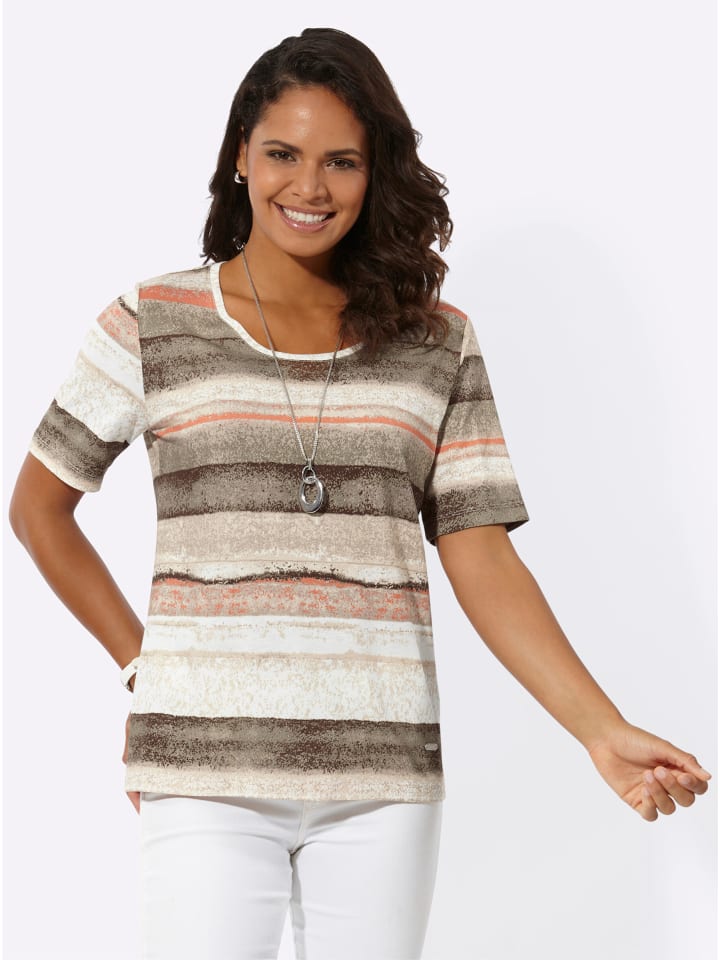 Футболка с принтом цвета экрю-хаки WITT WEIDEN
Футболка с принтом цвета экрю-хаки WITT WEIDEN