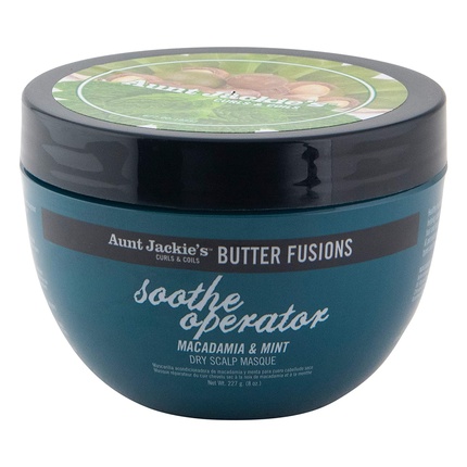 Маска-кондиционер для сухой кожи головы Butter Fusions Soothe Operator Macadamia & Mint, 8 унций Aunt Jackie's
Маска-кондиционер для сухой кожи головы Butter Fusions Soothe Operator Macadamia & Mint, 8 унций Aunt Jackie's