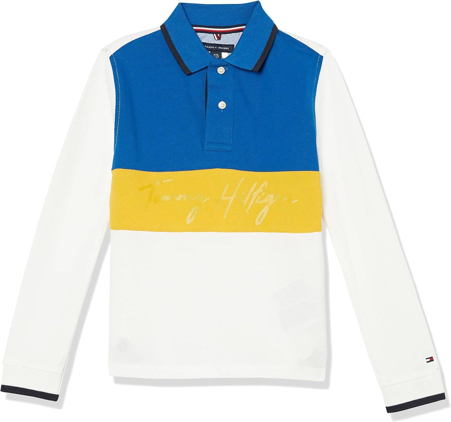 Рубашка-поло Tommy Hilfiger для мальчиков с длинным рукавом и магнитными кнопками, Bright White
Рубашка-поло Tommy Hilfiger для мальчиков с длинным рукавом и магнитными кнопками, Bright White