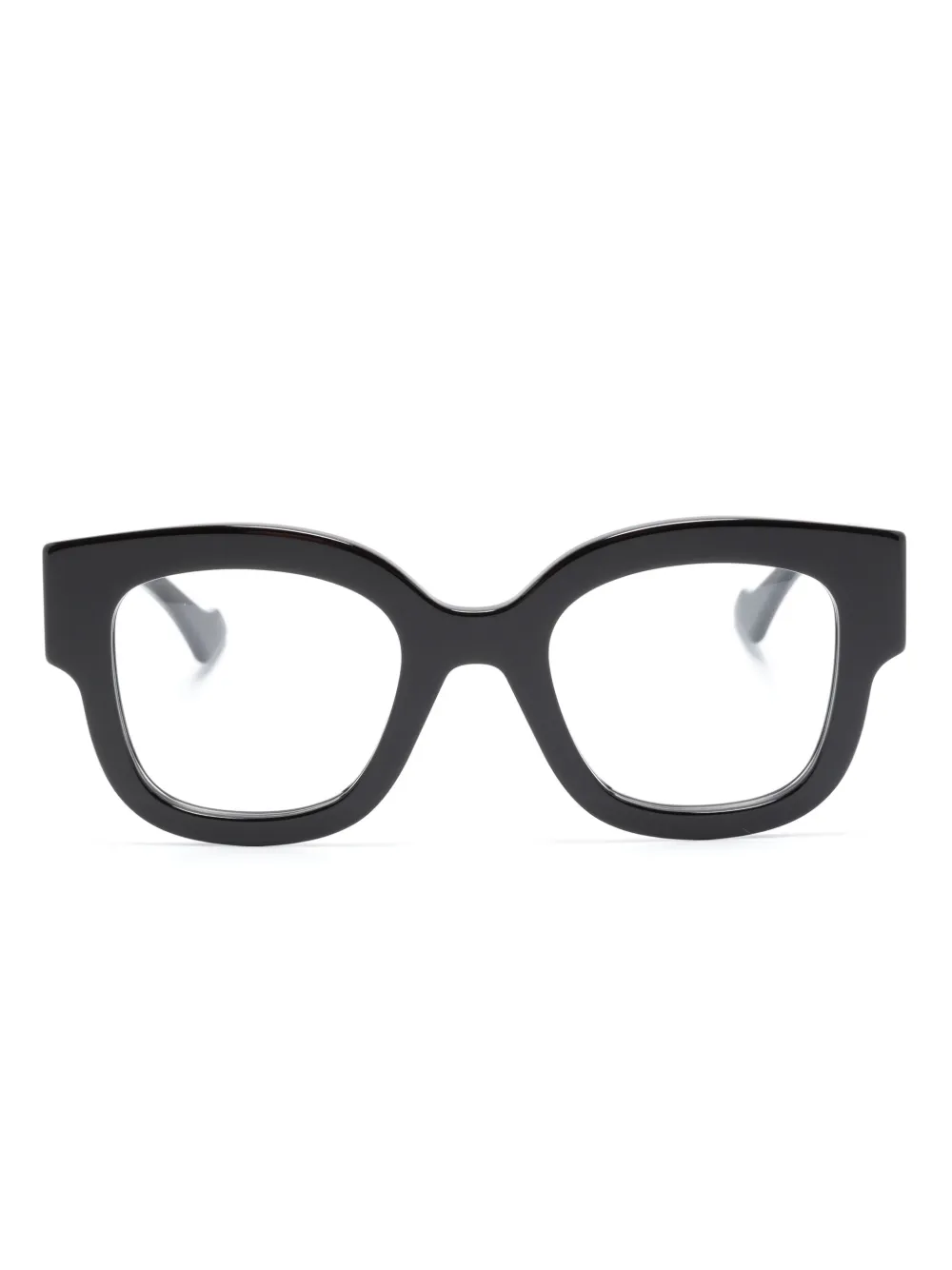 Очки в круглой оправе Double G Gucci Eyewear, черный
Очки в круглой оправе Double G Gucci Eyewear, черный