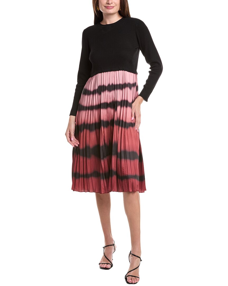 Nanette Lepore Плиссированное платье миди Nanette Nanette Lepore, черный
Nanette Lepore Плиссированное платье миди Nanette Nanette Lepore, черный