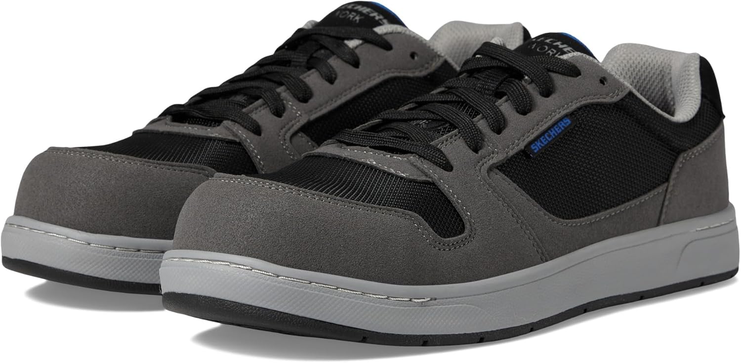 Мужские ботинки Skechers Watab - Jaggit с защитным носком, серый
Мужские ботинки Skechers Watab - Jaggit с защитным носком, серый