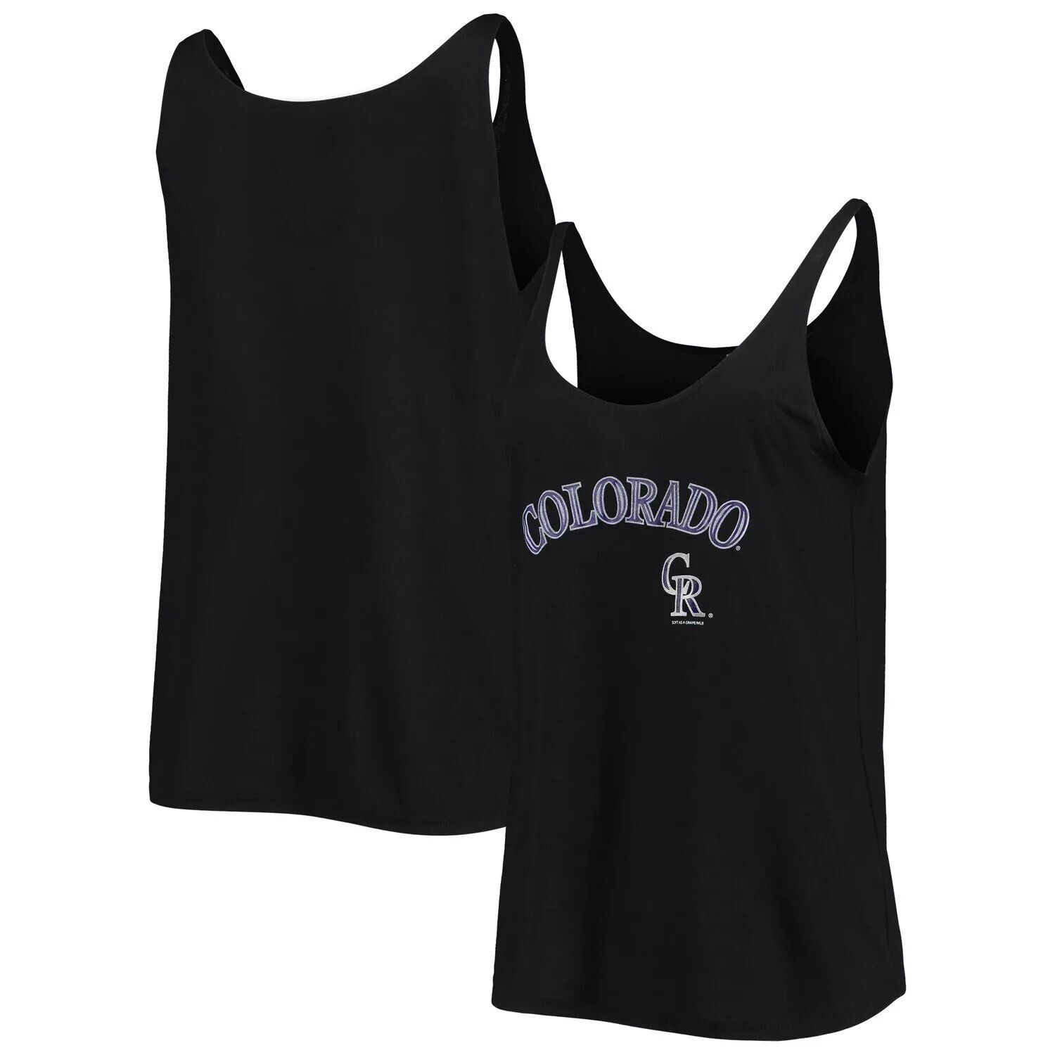 Женская мягкая, как виноград, черная майка с напуском Colorado Rockies, Черный, Женская мягкая, как виноград, черная майка с напуском Colorado Rockies
Женская мягкая, как виноград, черная майка с напуском Colorado Rockies, Черный, Женская мягкая, как виноград, черная майка с напуском Colorado Rockies