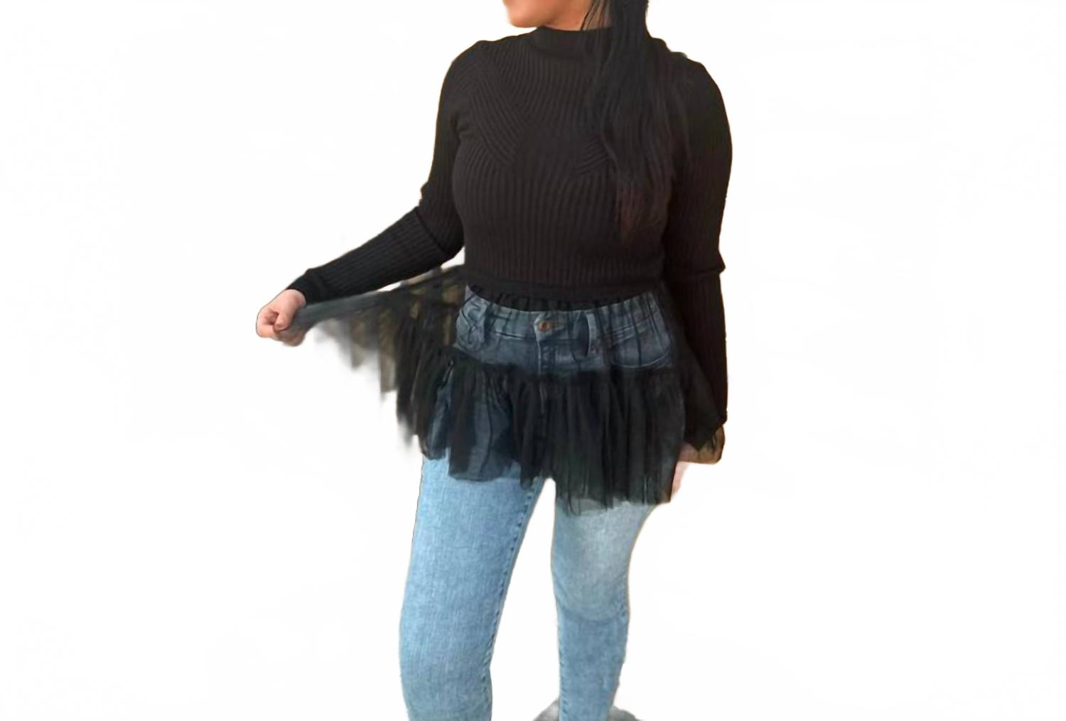 FATE Топ из тюля Rockstar, черный
FATE Топ из тюля Rockstar, черный