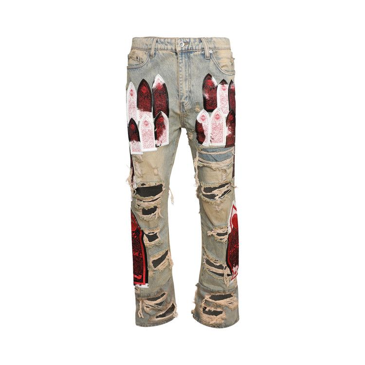 Брюки Who Decides War Sangre Patch Denim, Multicolor
Брюки Who Decides War Sangre Patch Denim, Multicolor