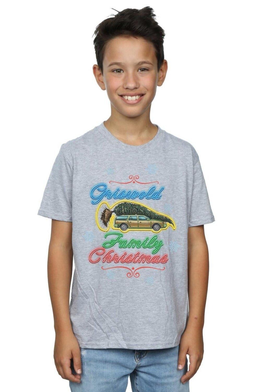 Рождественская футболка семьи Грисволд National Lampoon's Christmas Vacation, серый
Рождественская футболка семьи Грисволд National Lampoon's Christmas Vacation, серый