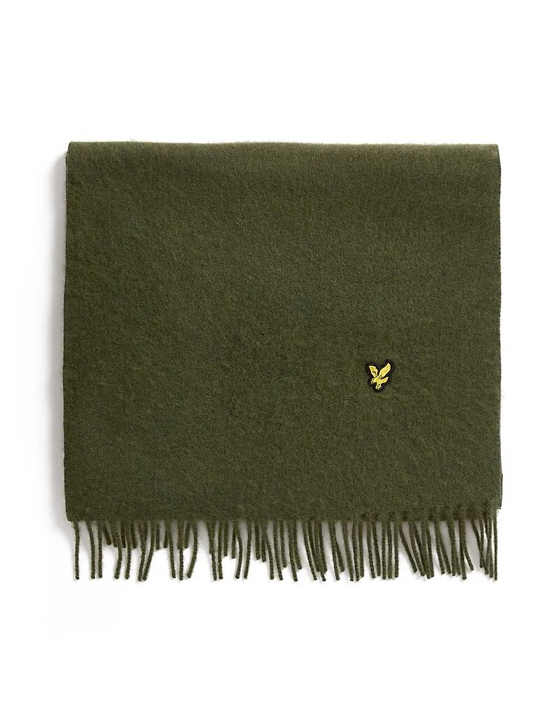 Простой шарф Lyle & Scott из овечьей шерсти в глубоких принтах
Простой шарф Lyle & Scott из овечьей шерсти в глубоких принтах