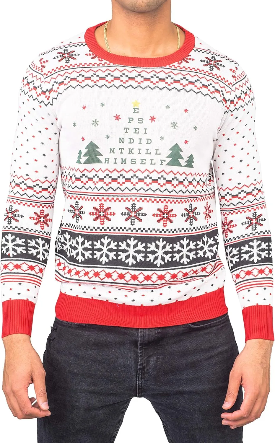 Свитер Ugly Christmas Adult Unisex Costume Agent
Свитер Ugly Christmas Adult Unisex Costume Agent