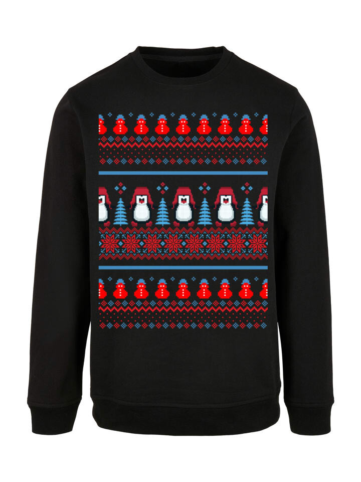 Пуловер F4NT4STIC Sweatshirt Christmas Pinguin Muster, черный
Пуловер F4NT4STIC Sweatshirt Christmas Pinguin Muster, черный