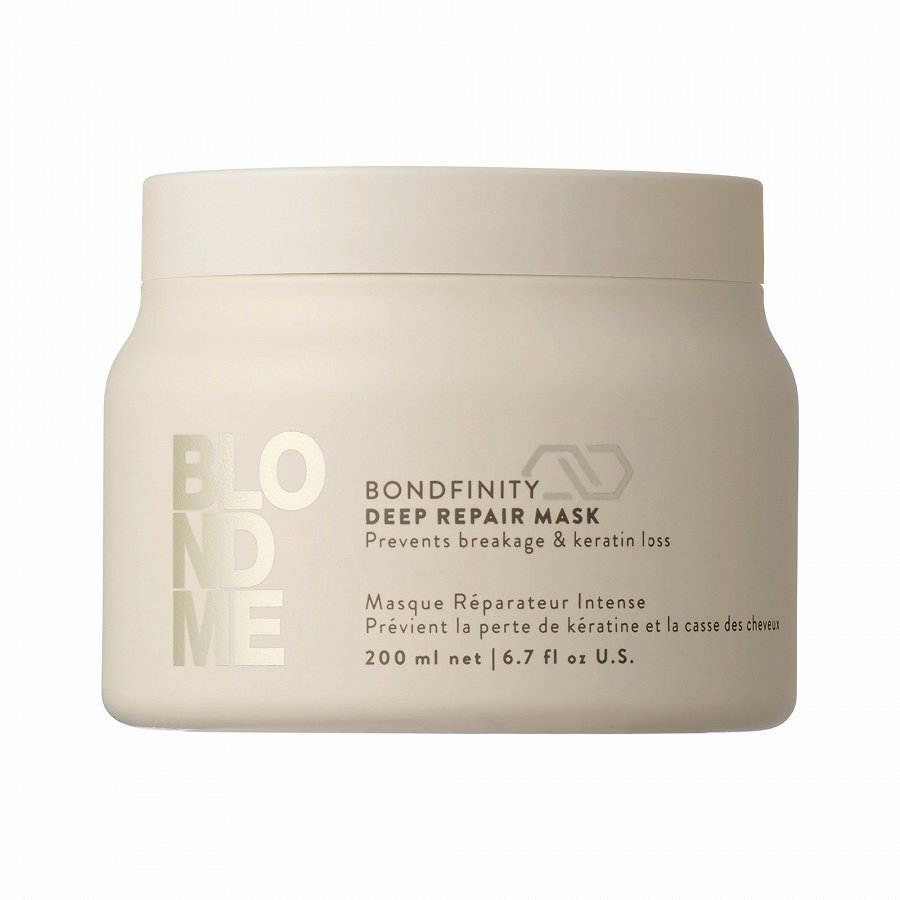 Интенсивная восстанавливающая маска для волос blondme bondfinity deep repair mask Schwarzkopf Professional, 200 мл
Интенсивная восстанавливающая маска для волос blondme bondfinity deep repair mask Schwarzkopf Professional, 200 мл