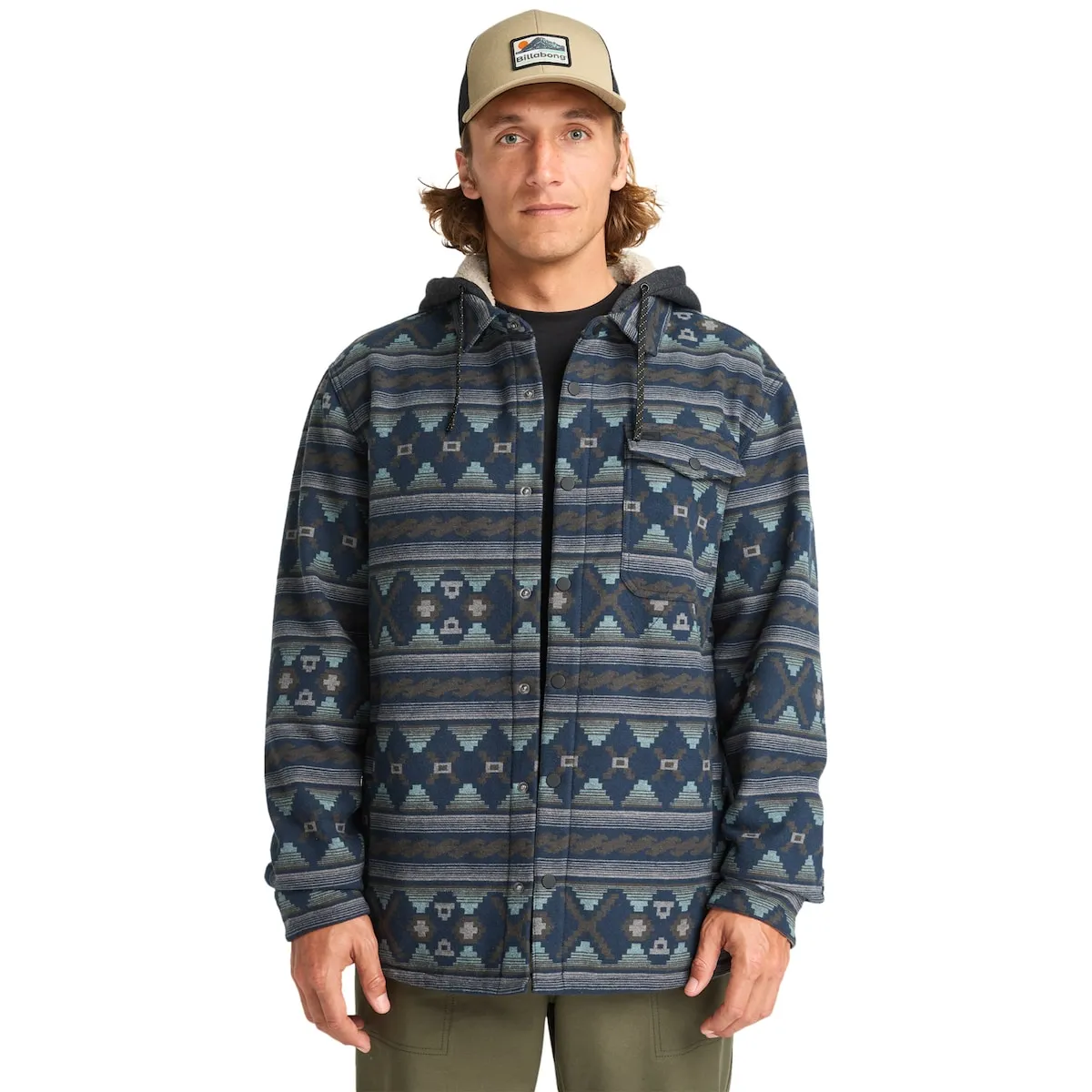 Мужская рубашка Furnace Bonded Flannel Billabong, темно-синий
Мужская рубашка Furnace Bonded Flannel Billabong, темно-синий