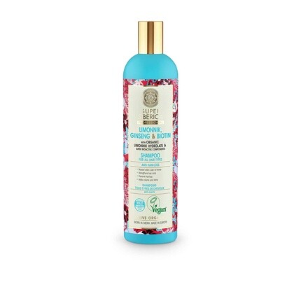 Натуральный шампунь Super Limonnik с женьшенем и биотином, 13,53 жидких унций, Natura Siberica
Натуральный шампунь Super Limonnik с женьшенем и биотином, 13,53 жидких унций, Natura Siberica