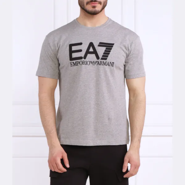 Футболка стандартного кроя Ea7, серый
Футболка стандартного кроя Ea7, серый
