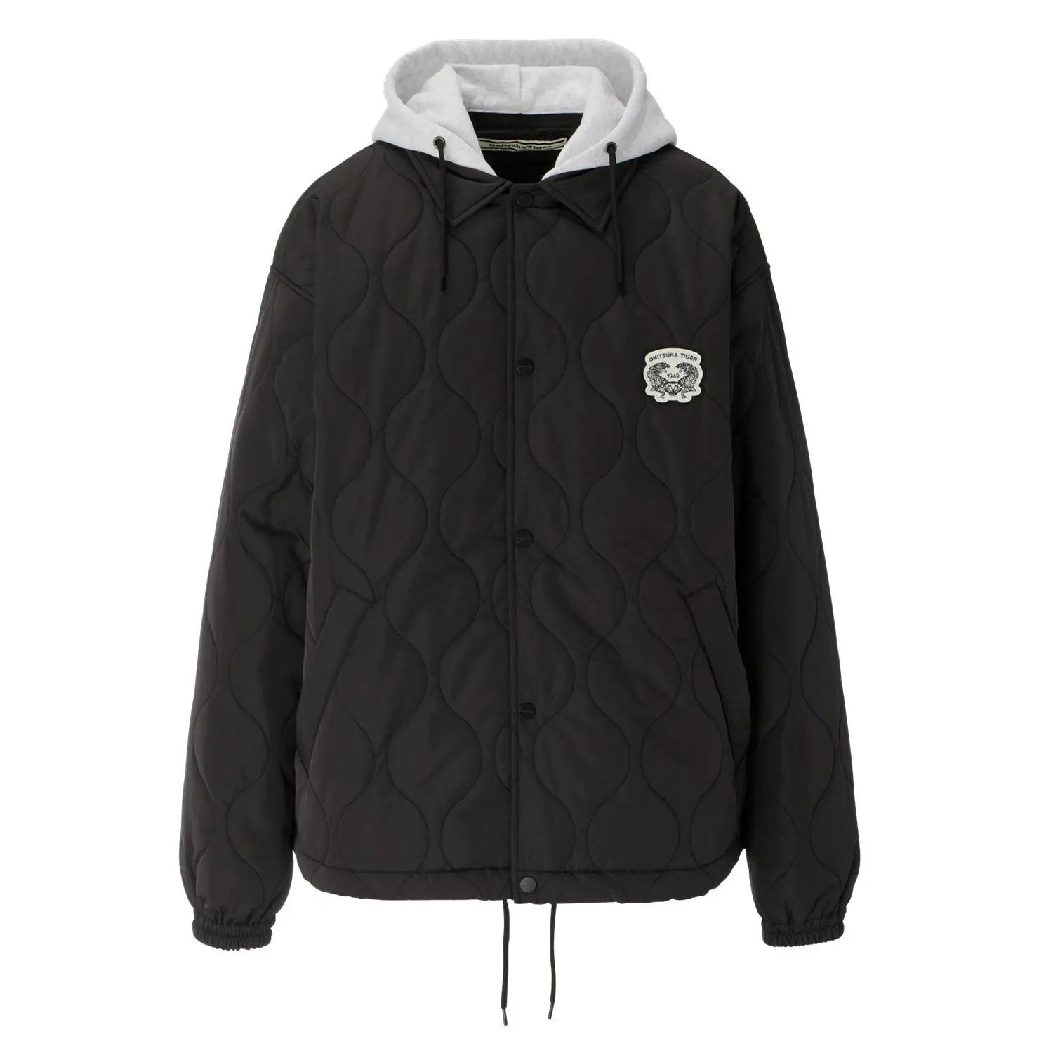 Onitsuka Tiger Стеганая куртка унисекс, черная
Onitsuka Tiger Стеганая куртка унисекс, черная