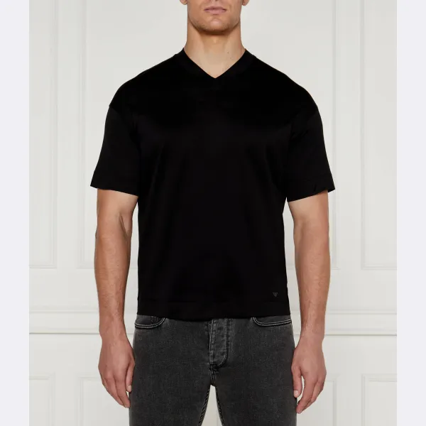 Облегающая футболка Emporio Armani, черный
Облегающая футболка Emporio Armani, черный