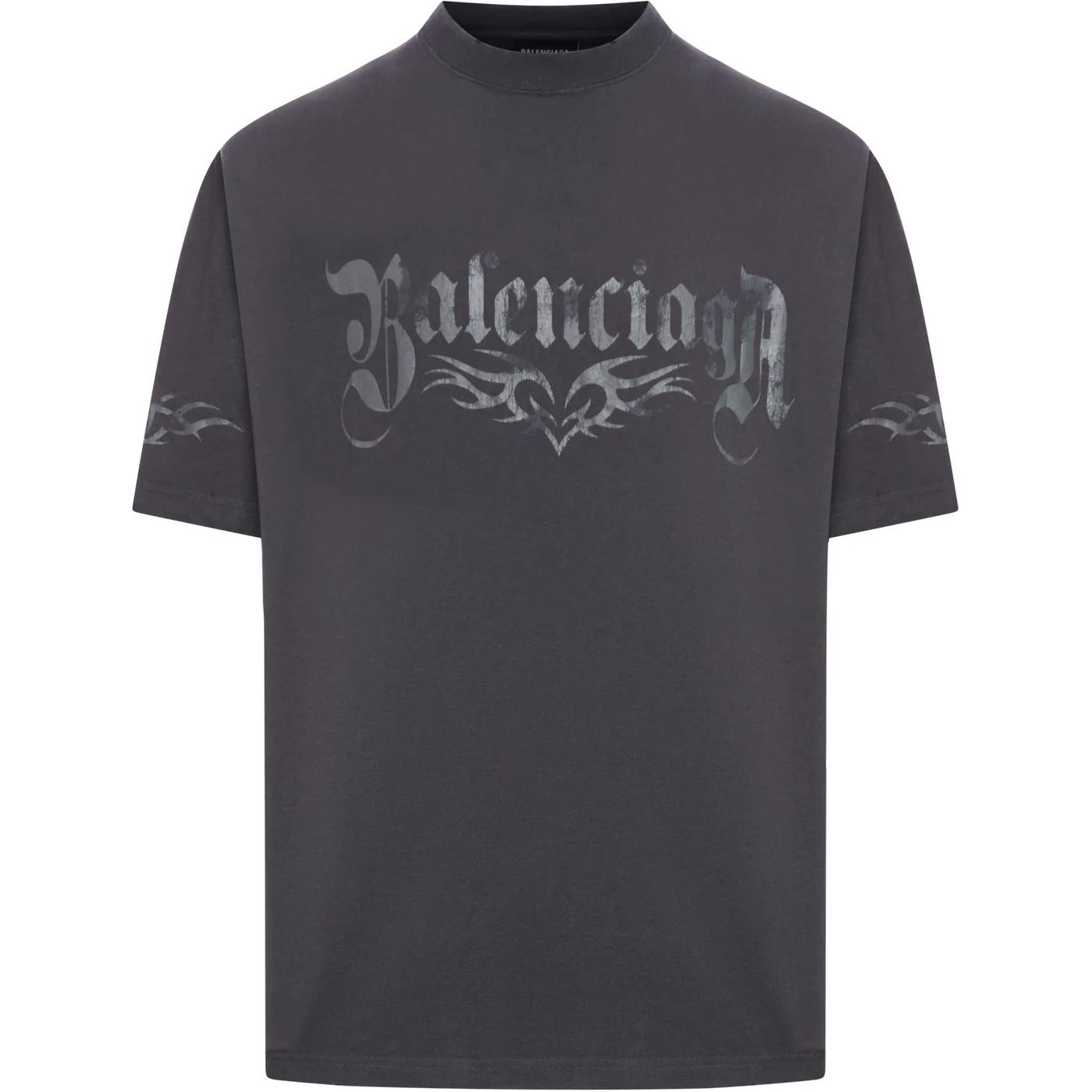 Футболка Vintage Medium Fit с принтом логотипа Balenciaga, черный
Футболка Vintage Medium Fit с принтом логотипа Balenciaga, черный