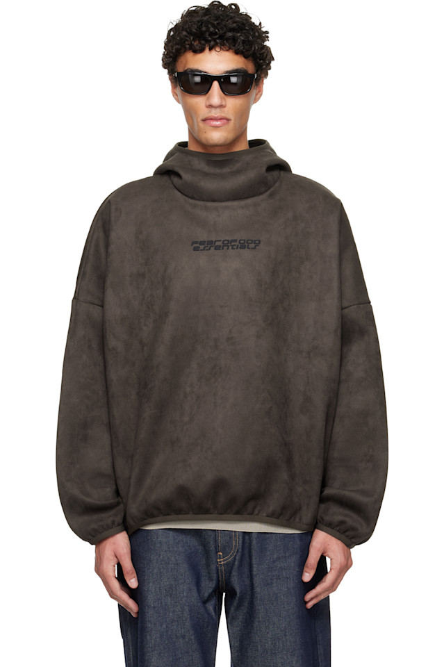 Fear Of God Essentials Современная толстовка из искусственной замши с капюшоном для праздников
Fear Of God Essentials Современная толстовка из искусственной замши с капюшоном для праздников