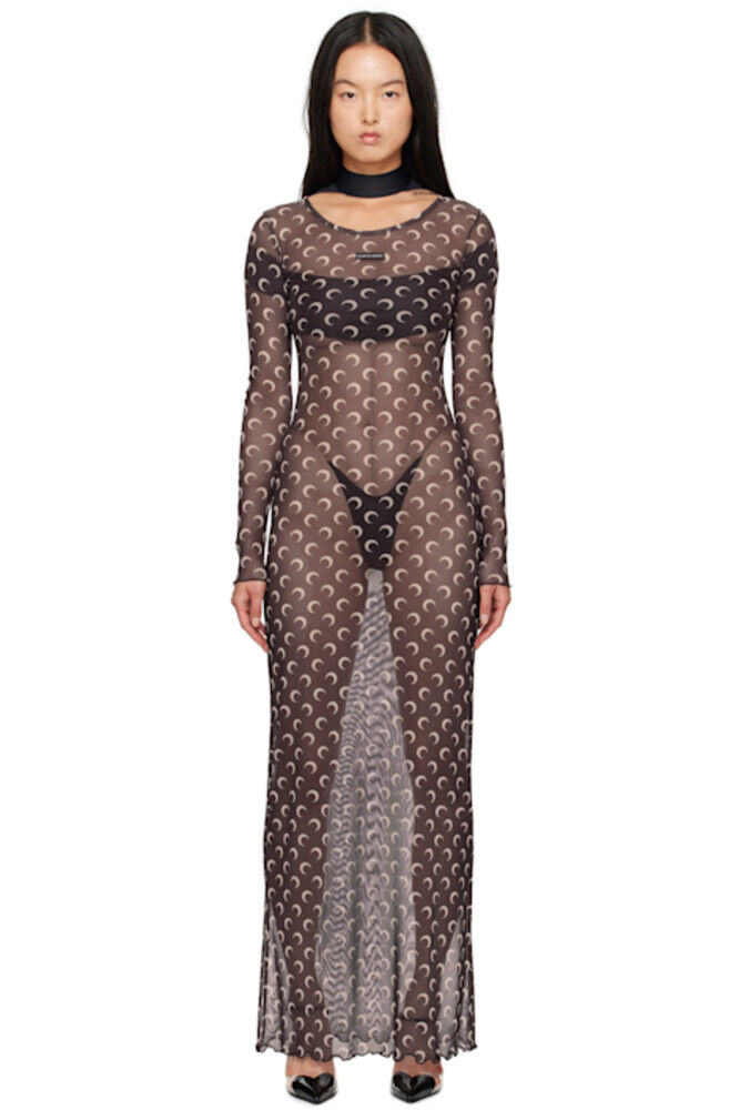 Коричневое платье макси All Over Moon Marine Serre
Коричневое платье макси All Over Moon Marine Serre