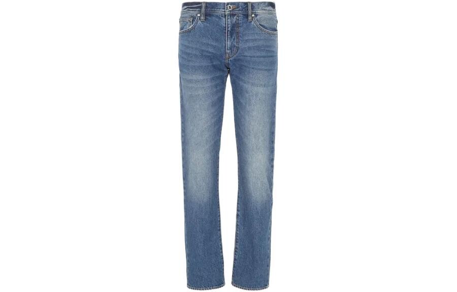 Джинсы мужские средние синие Armani Exchange, синий 
Джинсы мужские средние синие Armani Exchange, синий