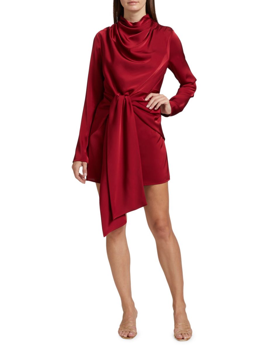 Трикотажное мини-платье Ellara с завязкой на талии Nicholas the Label, цвет Bordeaux
Трикотажное мини-платье Ellara с завязкой на талии Nicholas the Label, цвет Bordeaux