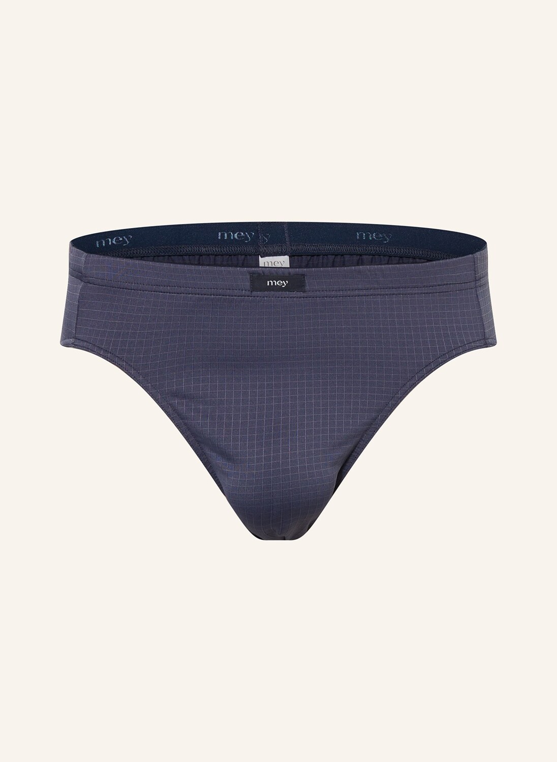 Серия трусов в синюю клетку Mey, серый
Серия трусов в синюю клетку Mey, серый
