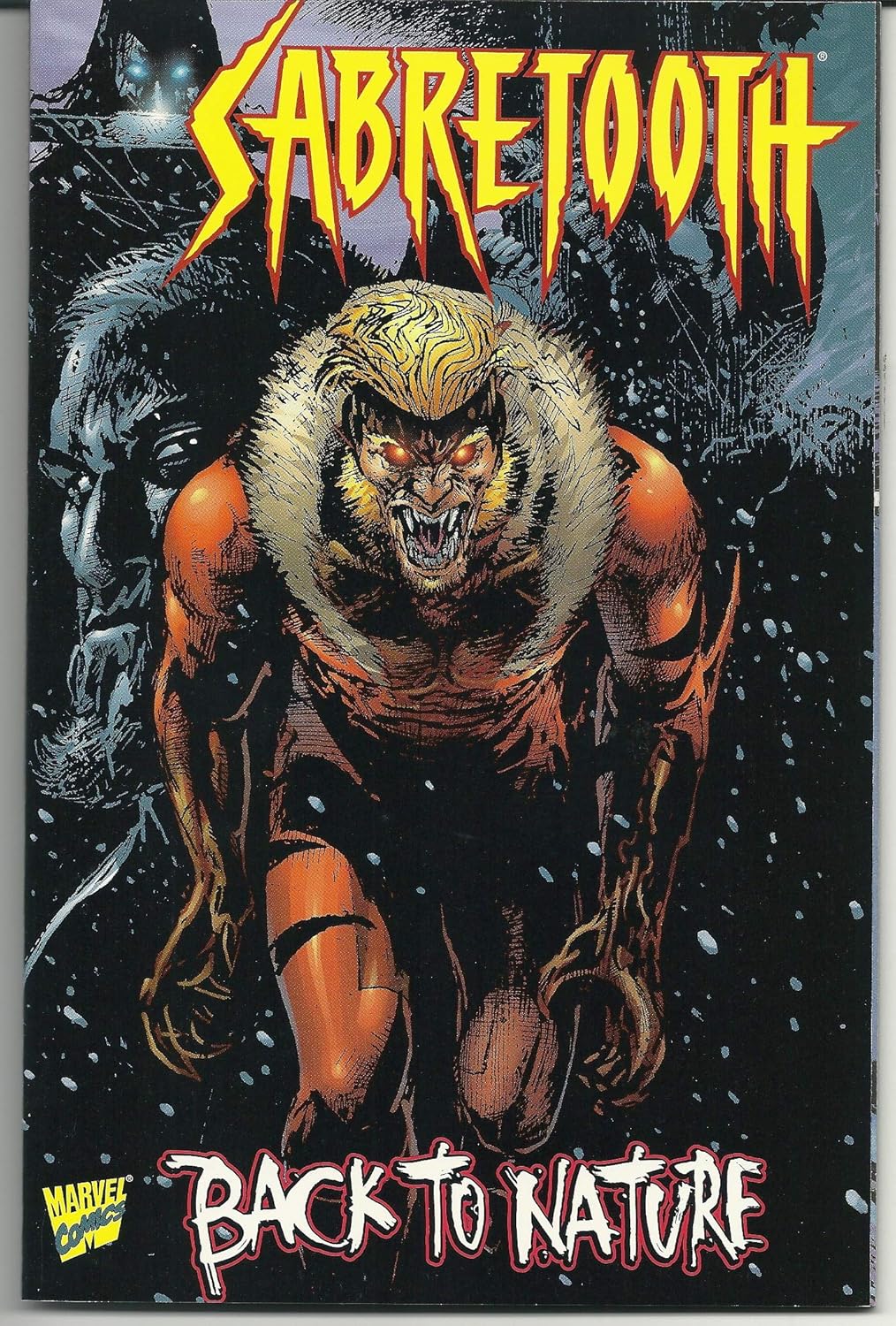 Sabretooth Vol 2 #1: Back to Nature - Homicidal Tendencies (MARVEL COMICS)
Sabretooth Vol 2 #1: Back to Nature - Homicidal Tendencies (MARVEL COMICS)