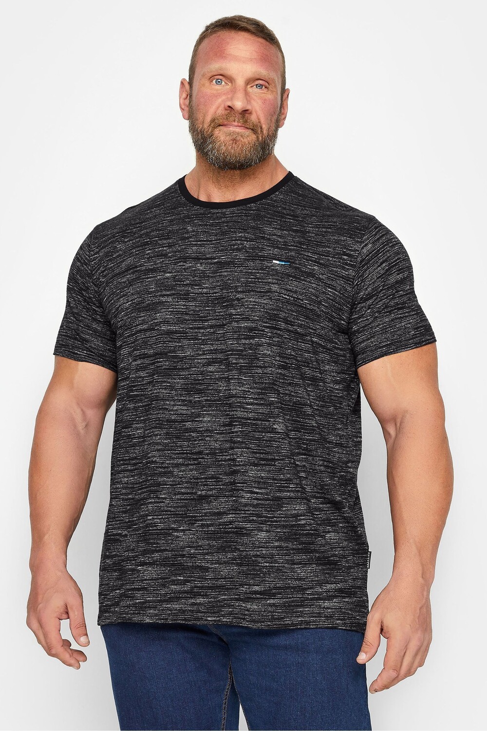 Литая футболка неравномерного переплетения Badrhino Big & Tall, черный
Литая футболка неравномерного переплетения Badrhino Big & Tall, черный