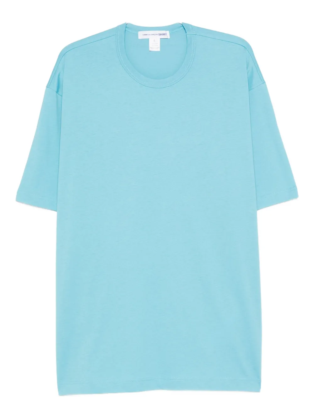 Футболка с круглым вырезом и короткими рукавами Comme Des Garçons Shirt, синий
Футболка с круглым вырезом и короткими рукавами Comme Des Garçons Shirt, синий