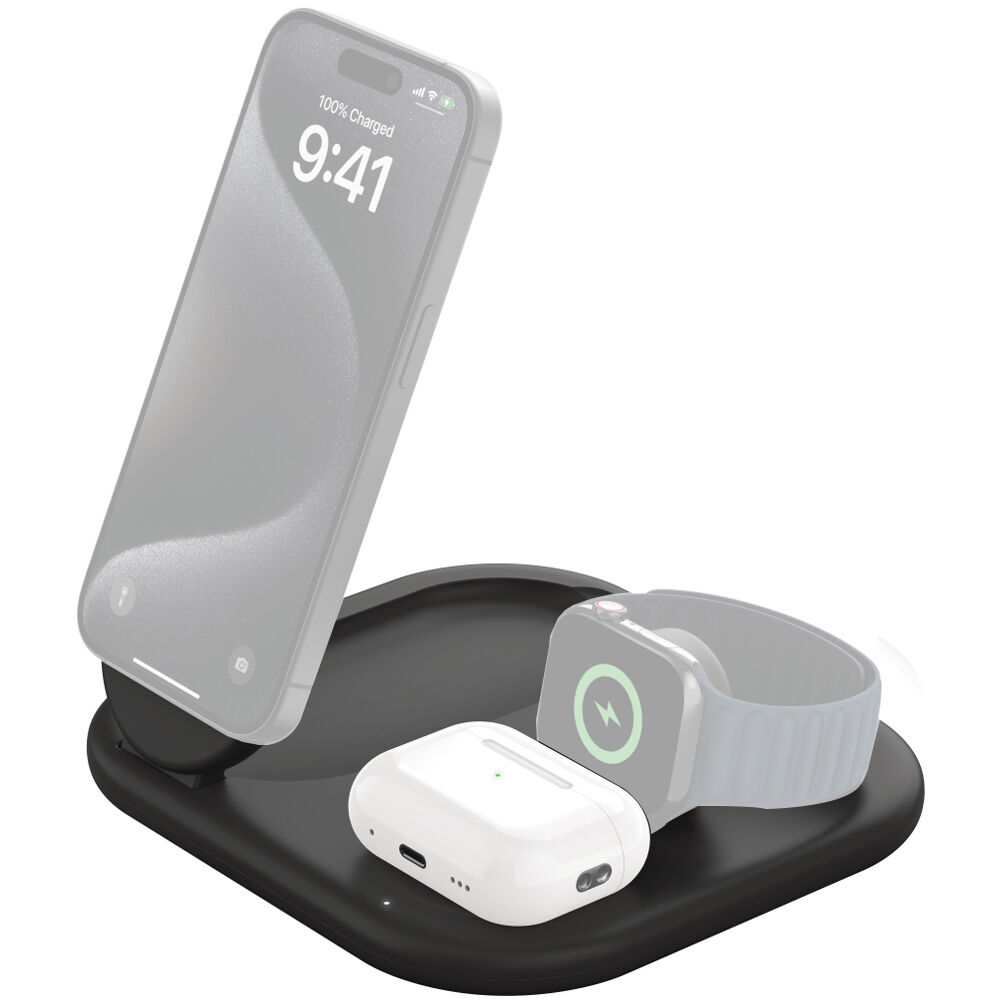 Belkin BoostCharge 15W 3-in-1 Magnetic Foldable WIZ029TTBK
Belkin BoostCharge 15W 3-in-1 Magnetic Foldable WIZ029TTBK