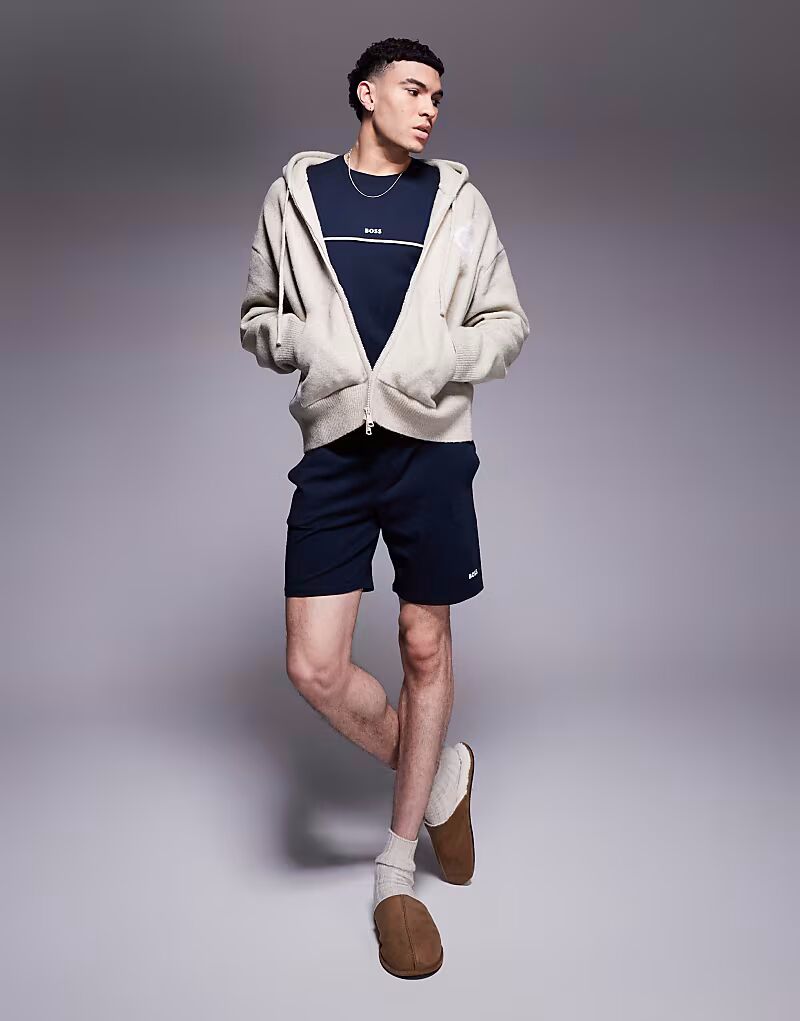 BOSS Bodywear - Уникальный - Шорты темно-синего цвета с логотипом, коорд
BOSS Bodywear - Уникальный - Шорты темно-синего цвета с логотипом, коорд