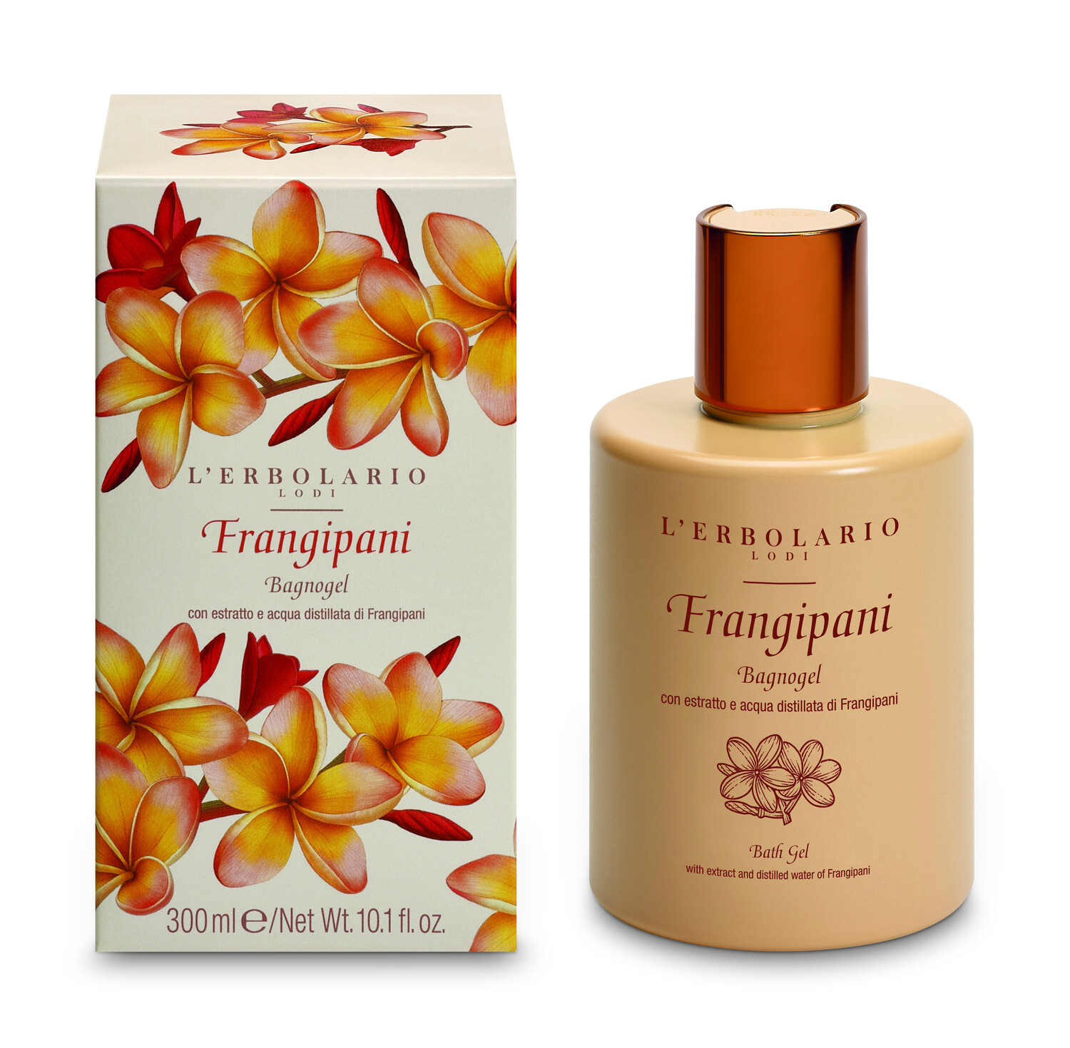 Гель для ванны L'Erbolario Frangipani, 300 мл
Гель для ванны L'Erbolario Frangipani, 300 мл