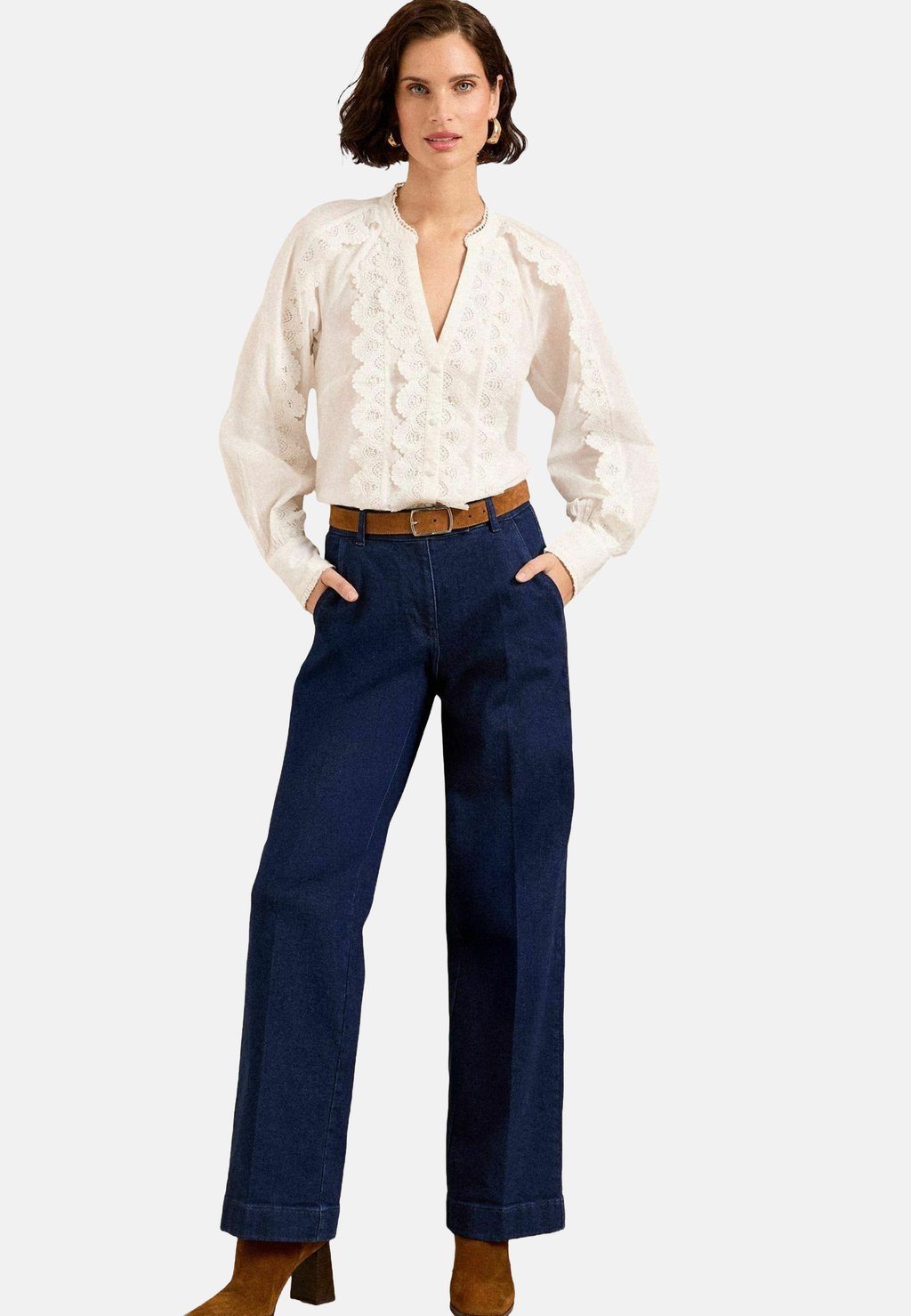 Блуза Love & Roses, белый
Блуза Love & Roses, белый