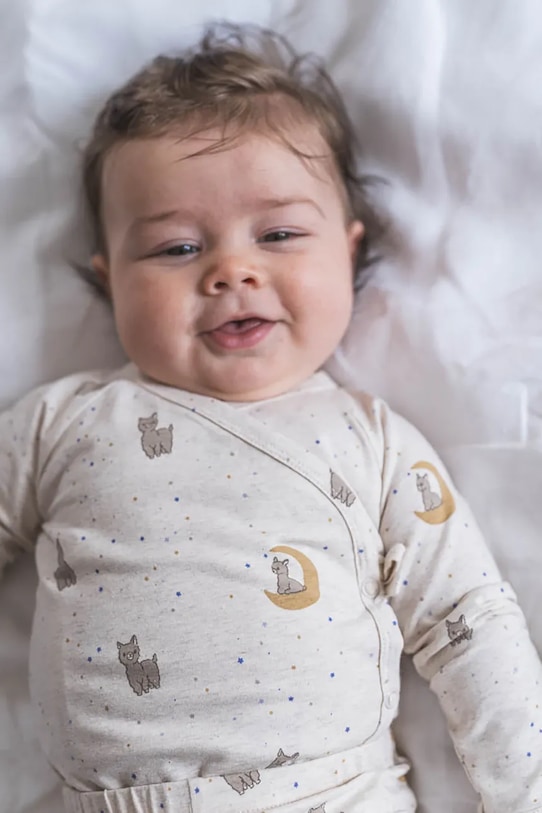 Детское боди Marley That'S Mine, бежевый
Детское боди Marley That'S Mine, бежевый