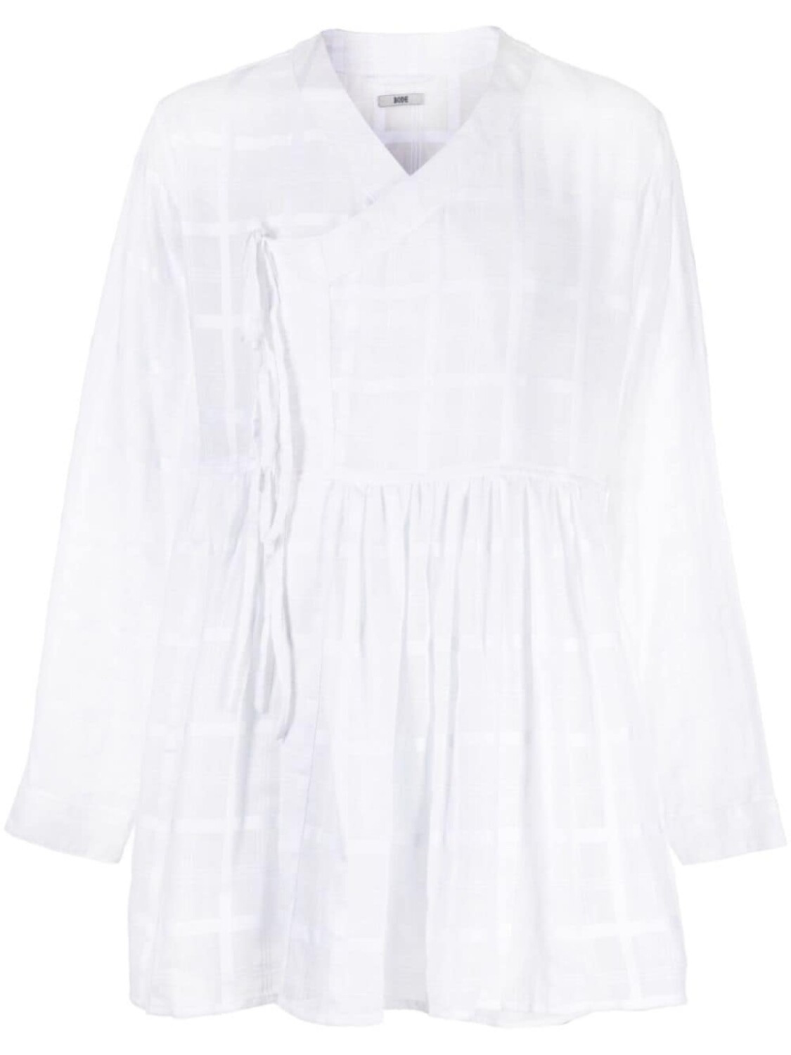 BODE рубашка со смещенной застежкой, белый
BODE рубашка со смещенной застежкой, белый