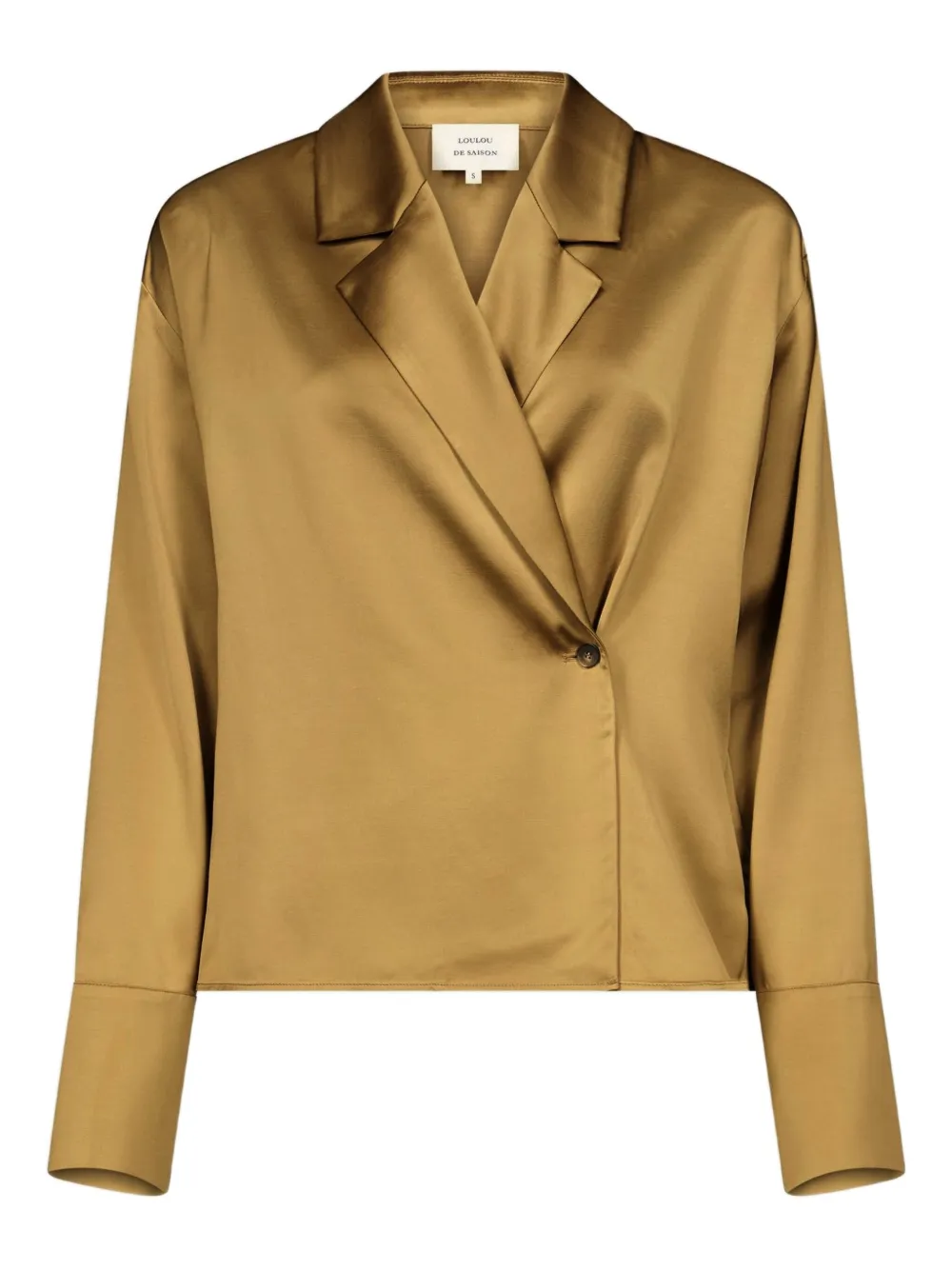 Блузка с запахом LouLou de Saison, желтый
Блузка с запахом LouLou de Saison, желтый