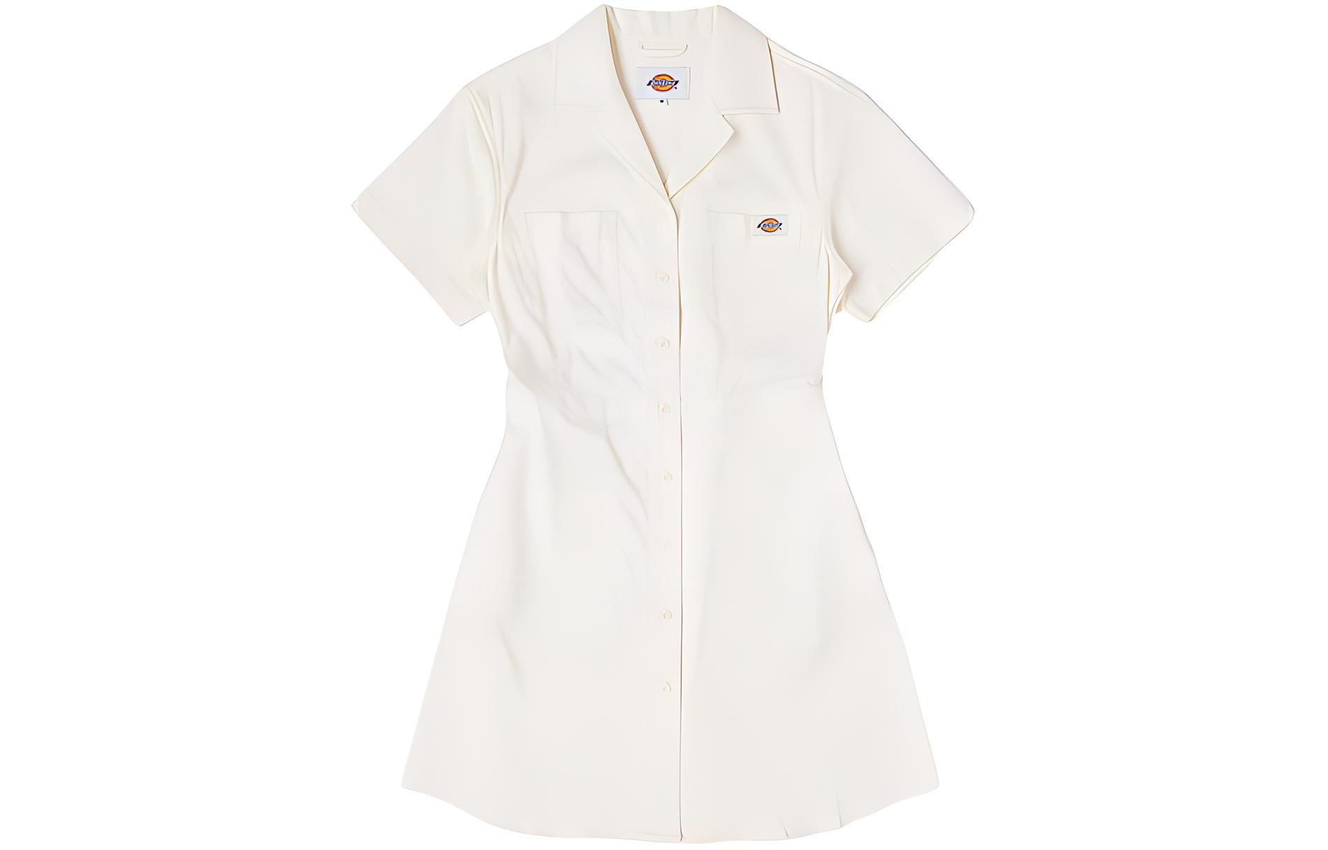 Женское платье с коротким рукавом белое Dickies White Egret
Женское платье с коротким рукавом белое Dickies White Egret