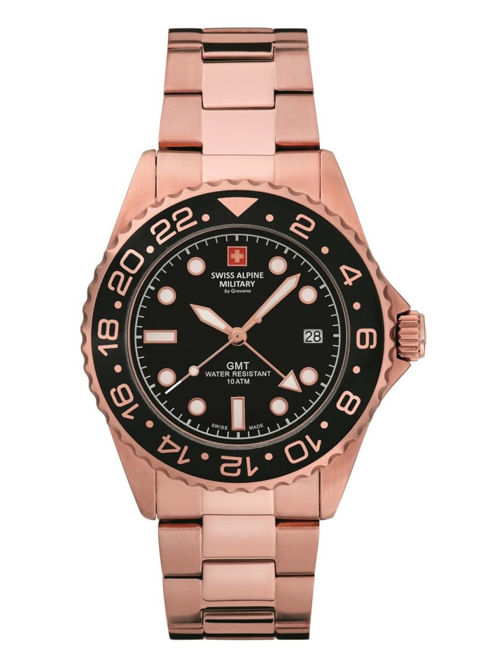 Swiss Alpine Military by Grovana Швейцарские часы 70531167 из розового золота
Swiss Alpine Military by Grovana Швейцарские часы 70531167 из розового золота