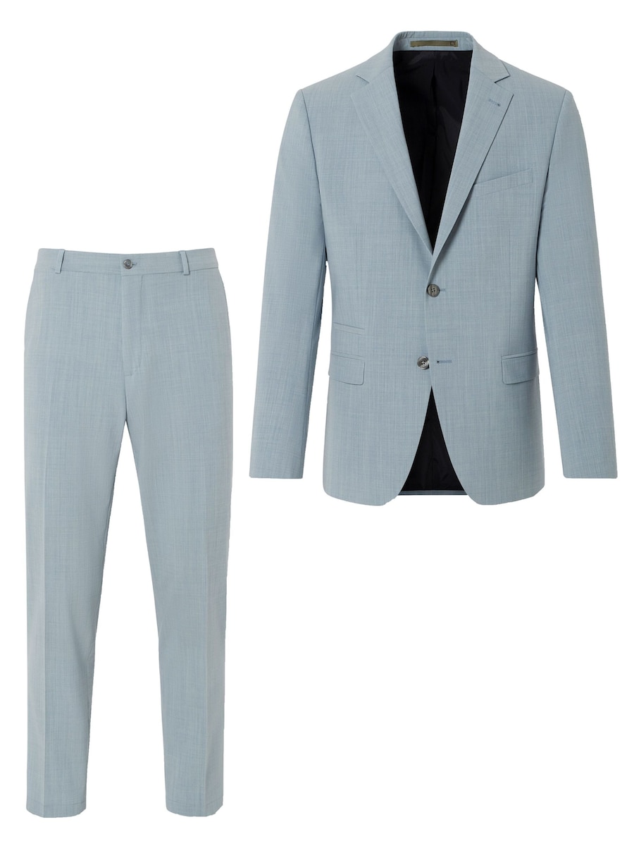 Приталенный костюм BENVENUTO SALVI Iago, светло-голубой
Приталенный костюм BENVENUTO SALVI Iago, светло-голубой
