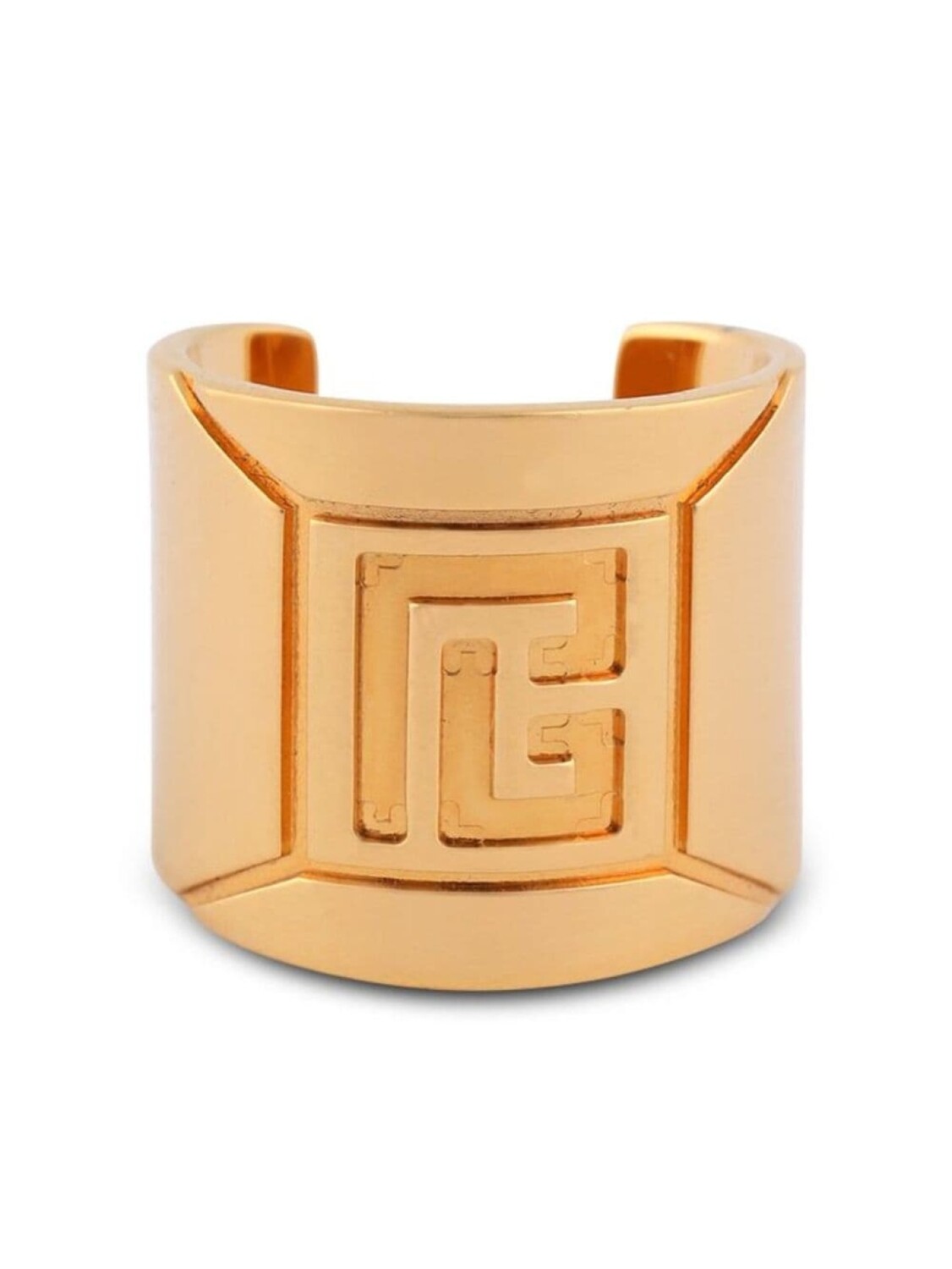 Кольцо с логотипом Balmain, золотой
Кольцо с логотипом Balmain, золотой