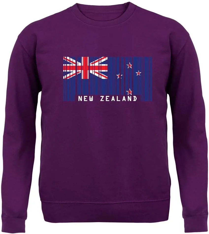 Свитшот Unisex Dressdown New Zealand Barcode Style Flag
Свитшот Unisex Dressdown New Zealand Barcode Style Flag